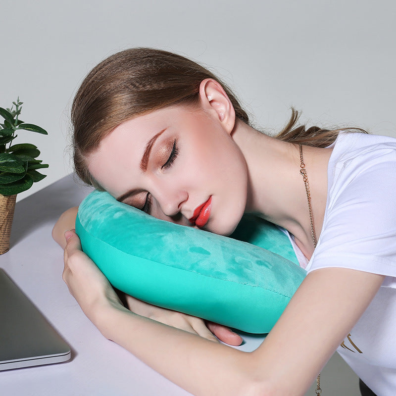Comfortable Neck Pillow Head And Chin Supporting, For Travel in cars,buses,Train And Plane U Shaped Foam For Boys girls