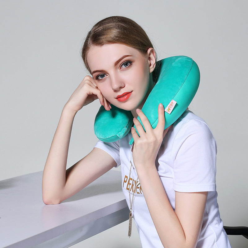 Comfortable Neck Pillow Head And Chin Supporting, For Travel in cars,buses,Train And Plane U Shaped Foam For Boys girls