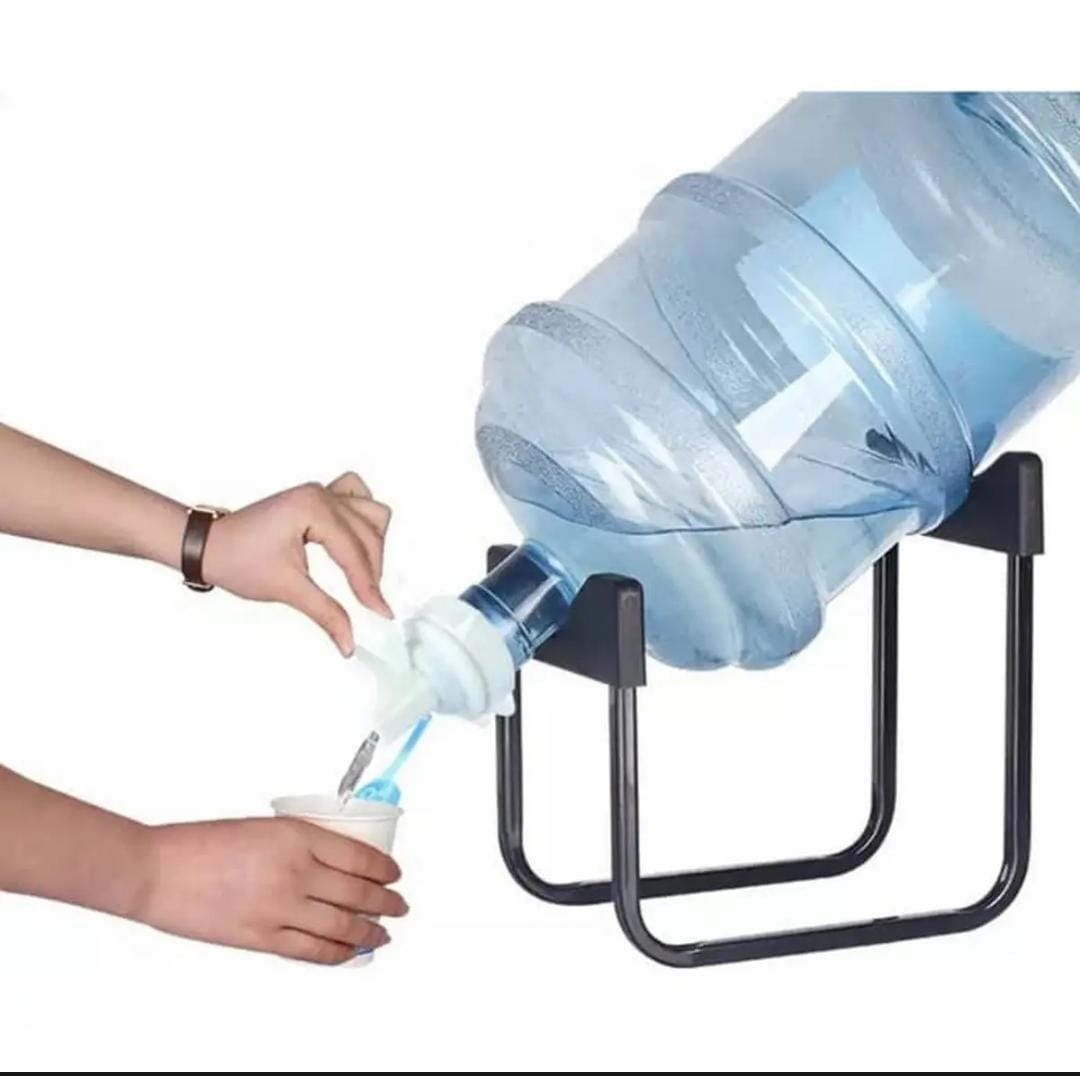 Water Bottle Metal stand WITH WATER TAP, Water Dispenser Stand With Tap