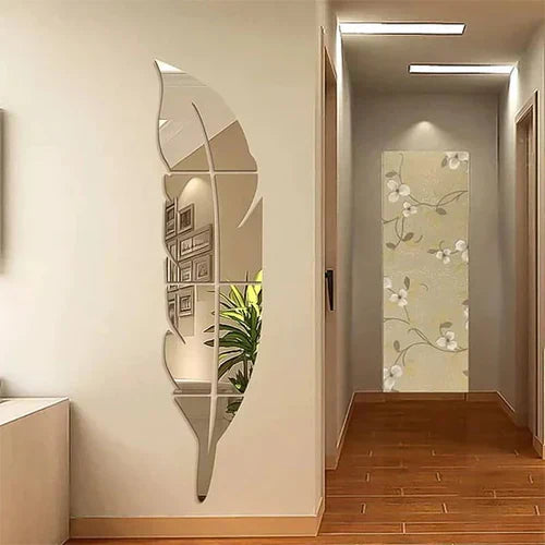 3D Acrylic Decor Mirror Wall Sticker for Dining Room Wall Decor for Dining Room Wall Decor