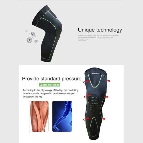 Medicated Long Knee Pads - For Pain Relief