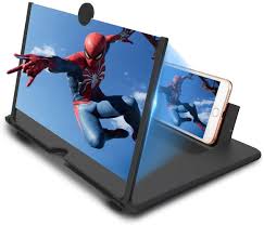 3D Phone Screen Magnifier Portable Amplifier for Movies & Videos, Enlarged View for Comfortable Mobile Watching