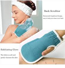 3 Pieces Bath Shower Sponge Set for Cleaning Body, Bath Back Scrubber, Exfoliating Gloves, Honeycomb Sponge.