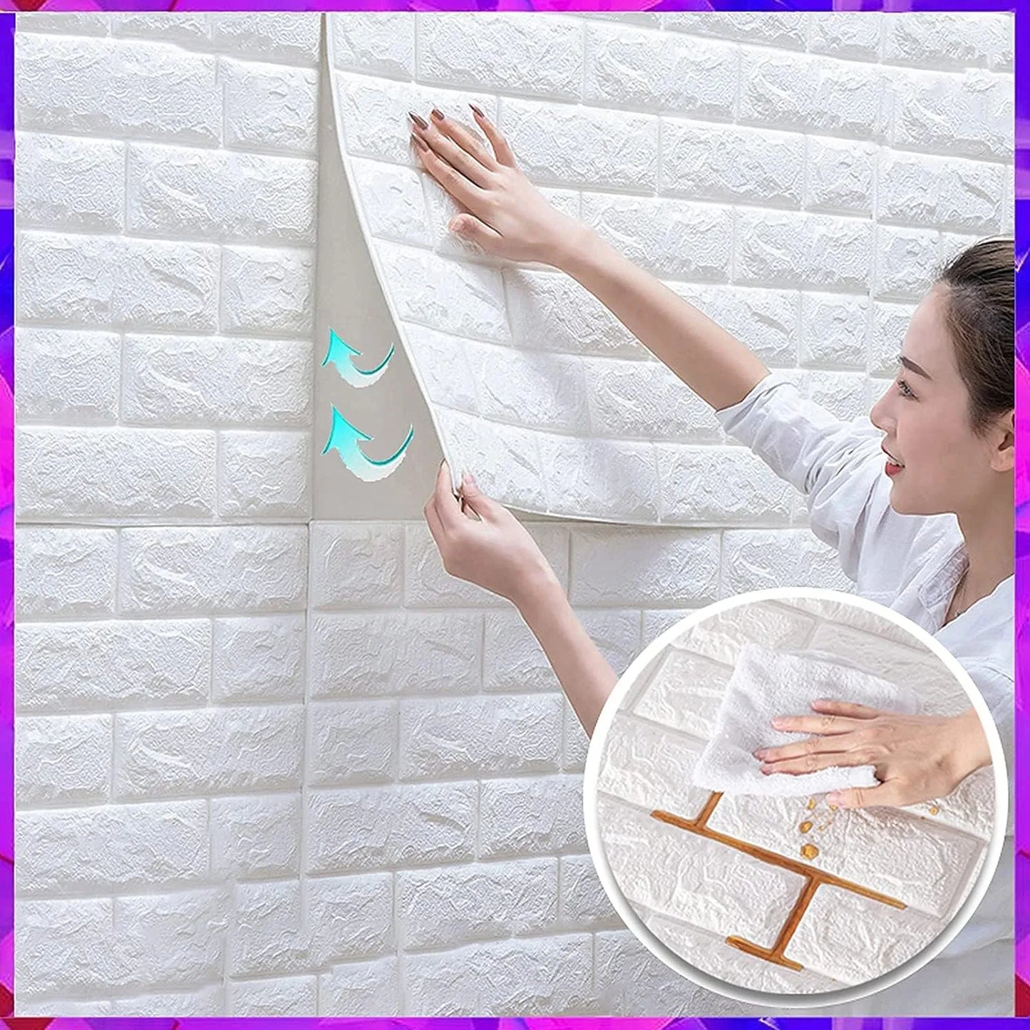 3d Formic Water Proof Brick Sheet