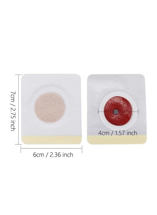 30Pcs Slimming Belly Patches for Weight Loss – Natural Fat Burning Navel Stickers with Wormwood Essence – Belly Waist Plaster for Belly Button Care, Fat Burning Stickers for Effective Body Contouring